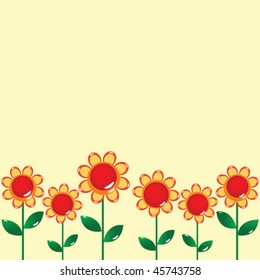 floral card design