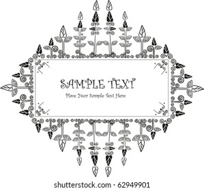 Floral Card design