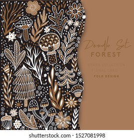 Floral card template. Floral greeting card, blooming vector banner. Perfect for wedding invitations, greeting cards, blogs, prints and more