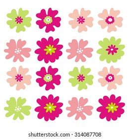 floral card vector design