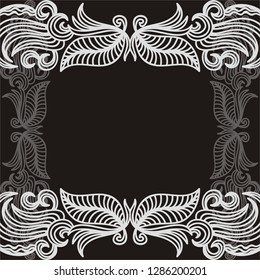 Floral card. Vector illustration