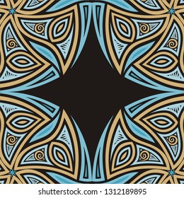Floral card. Vector illustration
