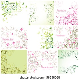 Floral cards
