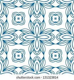 Floral classic seamless pattern