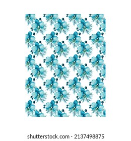 Floral clipboard vector drawing work is made for t-shirts on a white background.eps