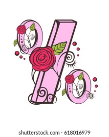 Floral color percent for your design