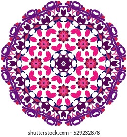 Floral with colorful pattern. Can be used as wallpaper, background, cover,texture.