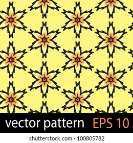 Floral colorful pattern. Seamless vector background