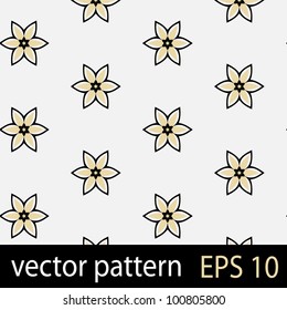 Floral colorful pattern. Seamless vector background