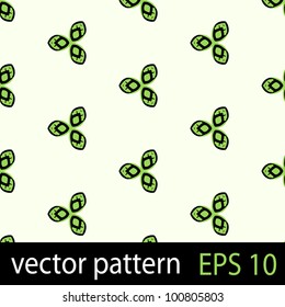 Floral colorful pattern. Seamless vector background