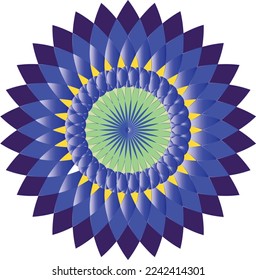 Floral Colorful Vector design pattern