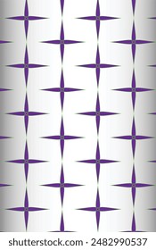 Floral colum pattern design vector