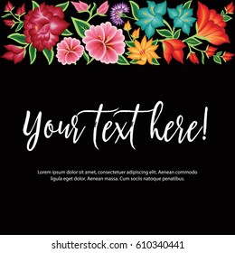 Floral Composition – Copy Space