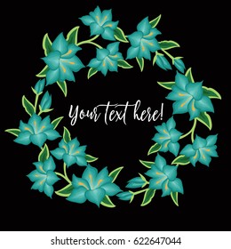 Floral Composition – Copy Space