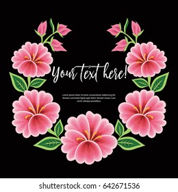 Floral Composition – Copy Space