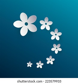 Floral concept background