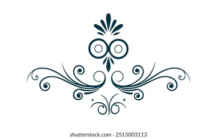 floral corner design ornament vector illustration Perfect for 
invitations, greeting cards, and other creative works that require a 
touch, Hand drawn doodle style corner with rustic floral element. 
