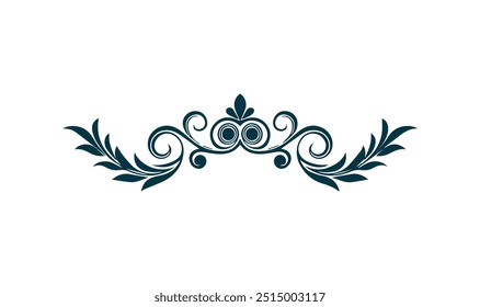 floral corner design ornament vector illustration Perfect for 
invitations, greeting cards, and other creative works that require a 
touch, Hand drawn doodle style corner with rustic floral element. 
