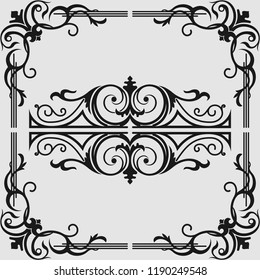 Floral & Corner Vector Images