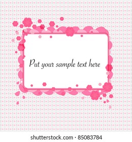 floral cover background
