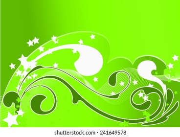 floral curl spring