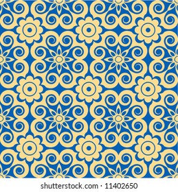 fondo de curvatura floral
