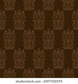 floral Damask Seamless Pattern ethnic Classical luxury  royal Vintage, paisley elements ornament victorian seamless texture for wallpapers, textile  for wallpapers

