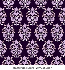 floral Damask Seamless Pattern ethnic Classical luxury royal Vintage, paisley elements ornament victorian seamless texture for wallpapers, textile for wallpapers	
