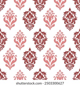 floral Damask Seamless Pattern ethnic Classical luxury royal Vintage, paisley elements ornament victorian seamless texture for wallpapers, textile for wallpapers