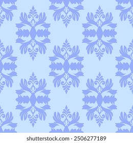 floral Damask Seamless Pattern ethnic Classical luxury royal Vintage, paisley elements ornament victorian seamless texture for wallpapers, textile for wallpapers