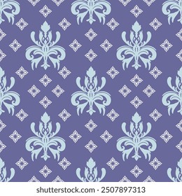 floral Damask Seamless Pattern ethnic Classical luxury royal Vintage, paisley elements ornament victorian seamless texture for wallpapers, textile for wallpapers