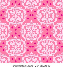floral Damasco Sem emenda Padrão étnico clássico luxo real Vintage, elementos paisley ornamento vitoriano textura sem emenda para papéis de parede, têxtil para papéis de parede
