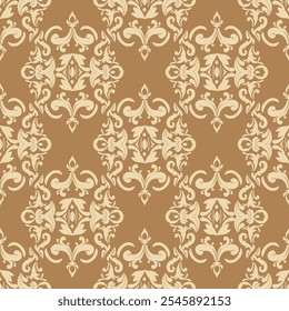 floral Damask Seamless Pattern ethnic Classical luxury royal Vintage, paisley elements ornament victorian seamless texture for wallpapers, textile for wallpapers
