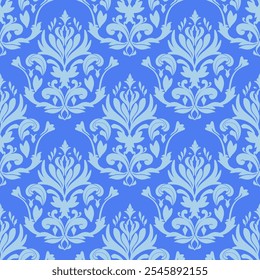floral Damasco Sem emenda Padrão étnico clássico luxo real Vintage, elementos paisley ornamento vitoriano textura sem emenda para papéis de parede, têxtil para papéis de parede
