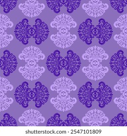 floral Damask Seamless Pattern ethnic Classical luxury royal Vintage, paisley elements ornament victorian seamless texture for wallpapers, textile for wallpapers
