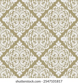 floral Damask Seamless Pattern ethnic Classical luxury royal Vintage, paisley elements ornament victorian seamless texture for wallpapers, textile for wallpapers
