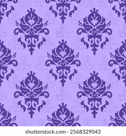 floral Damask Seamless Pattern ethnic Classical luxury royal Vintage, paisley elements ornament victorian seamless texture for wallpapers, textile for wallpapers