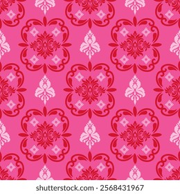 floral Damask Seamless Pattern ethnic Classical luxury royal Vintage, paisley elements ornament victorian seamless texture for wallpapers, textile for wallpapers
