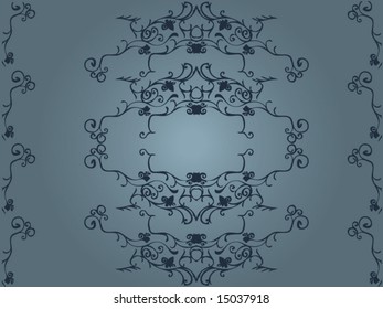 floral damask wallpaper