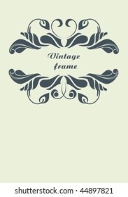 floral decor for text