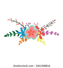 Floral Decoration Element