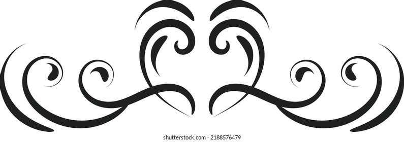 Floral Decoration Elements. Wedding Ornament. 