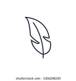Floral Decoration Line Icon. Thin line style Floral Icon. 