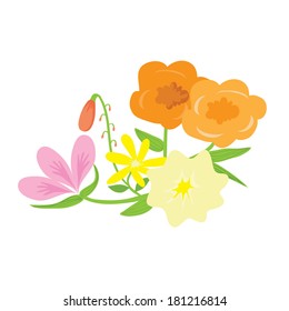 Floral Decoration Vector