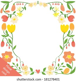 Floral Decoration Vector