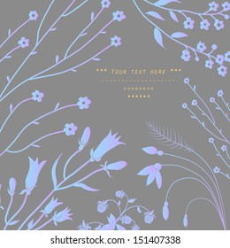 Floral decorations with flowers