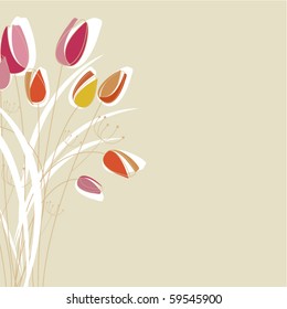 floral decorative background