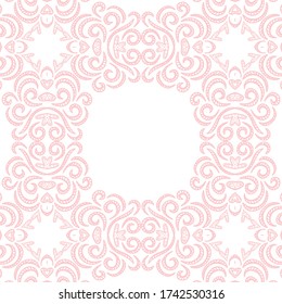 Floral decorative background. Vector illustration