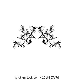 floral decorative element