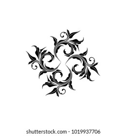 floral decorative element